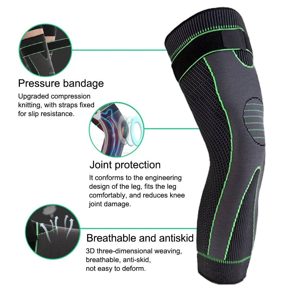 Full Leg Knee supporter with belt (2Pcs)