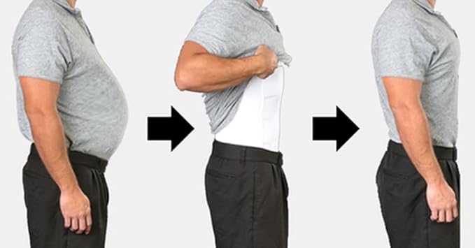 Men’s Compression Bodyshaper – Comfortable Support & Sleek Fit
