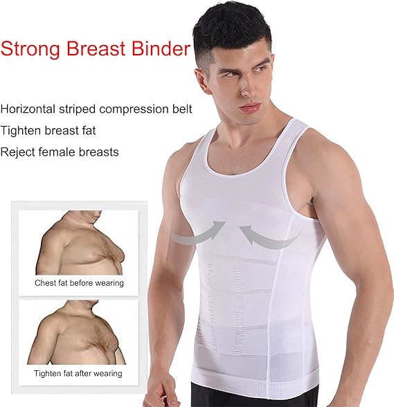 Men’s Compression Bodyshaper – Comfortable Support & Sleek Fit