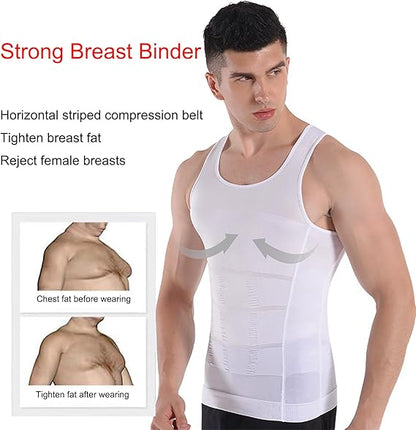 Men’s Compression Bodyshaper – Comfortable Support & Sleek Fit