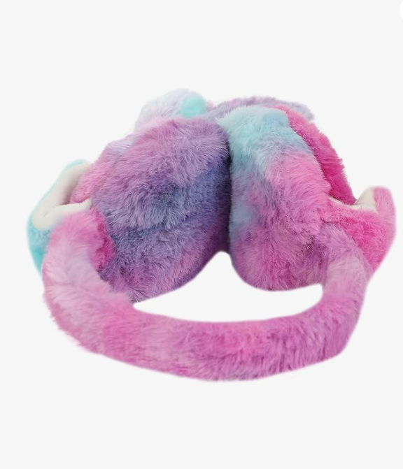 Soft Bunny Earmuffs with Moving Ears