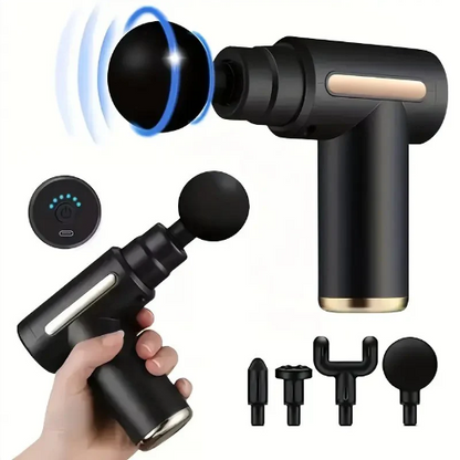 Multifunctional 4-in-1 Massage Gun