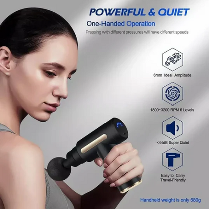 Multifunctional 4-in-1 Massage Gun