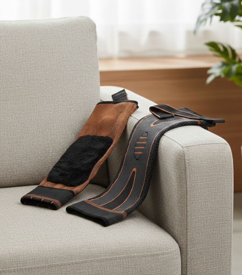 2-in-1 Knee Supporter – Support & Warmth