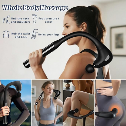 Massage Gun with Upgraded Extension 10mm handle