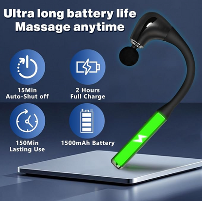Massage Gun with Upgraded Extension 10mm handle
