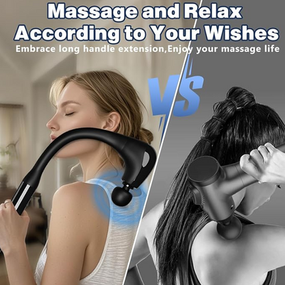 Massage Gun with Upgraded Extension 10mm handle