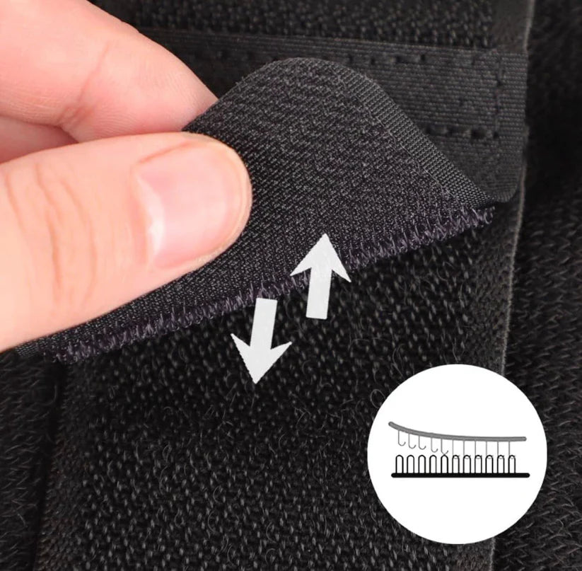 Wool Knee warmer with belt (2 pcs)